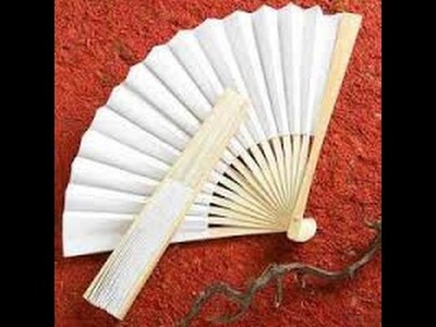 How To Make A Paper Fan-Quick-Easy-Simple-HD