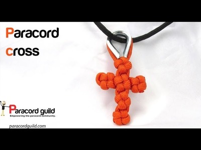 How to make a paracord cross