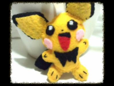How to Make a Pichu from Pokemon Plush Tutorial