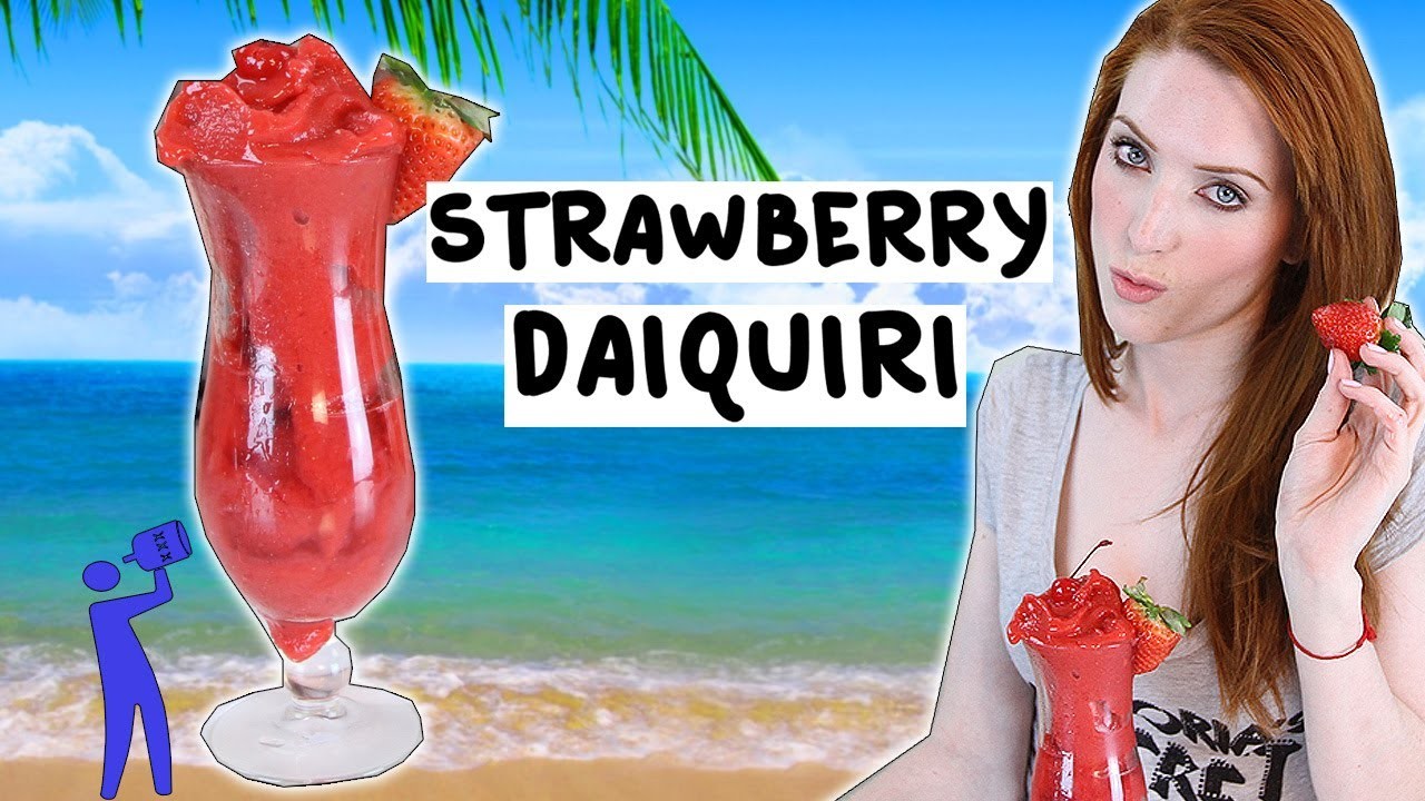 How to make a Strawberry Daiquiri - Tipsy Bartender