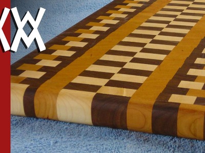 How to make a wood end-grain cutting board