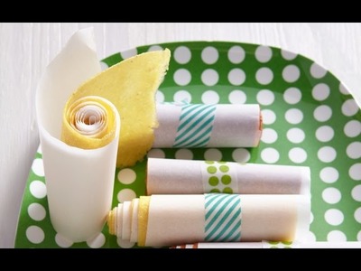 How To Make Pineapple Fruit Roll Ups - Healthy School Lunch Snacks - Weelicious