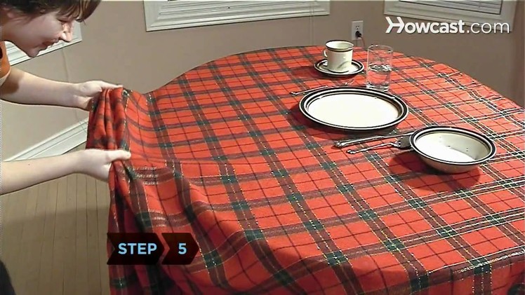 How to Pull Off the Tablecloth Trick