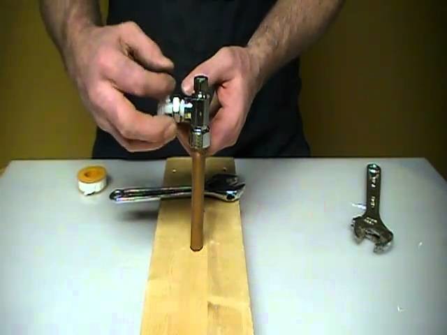 How to repair or replace a leaky compression valve. shut off under your sink.Plumbing Tips!