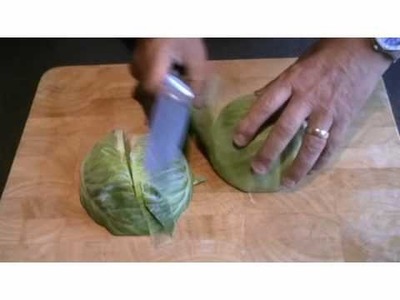 How to shred a cabbage