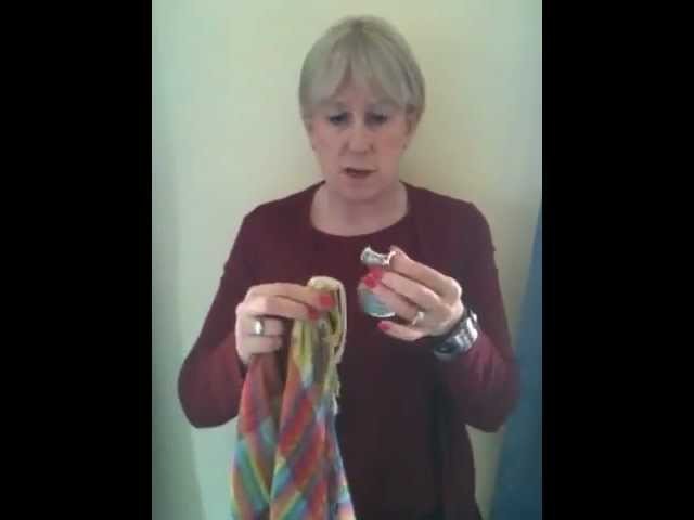 How to thread your scarf pendant