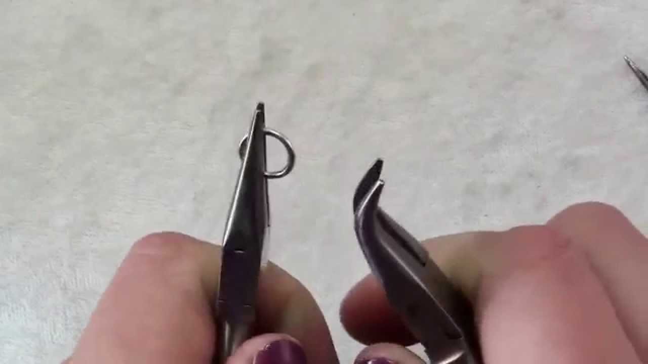 How To Use Round Nose Chain Plier Jewelry Tools