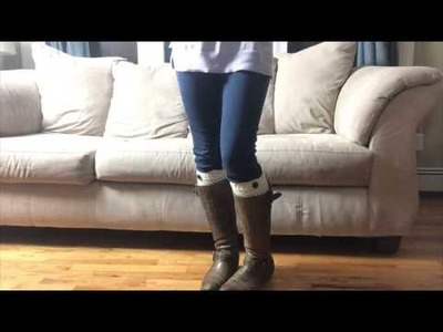 How to wear Boot Cuffs, Boot Socks & Legwarmers