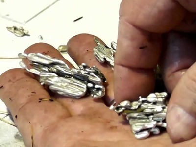 Make Silver Jewelry - How to cast free form silver pendants