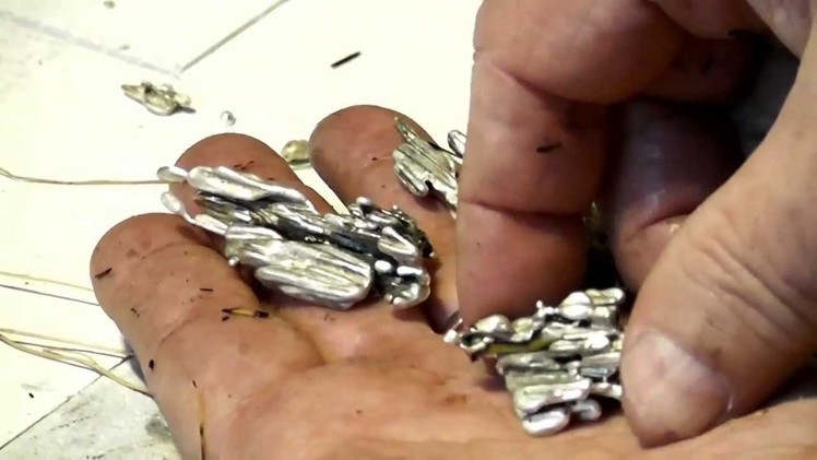 Make Silver Jewelry - How to cast free form silver pendants