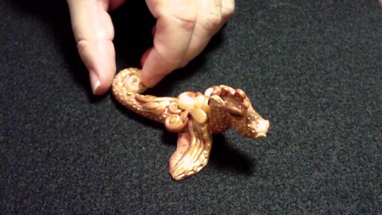 Miniature Dragons Polymer Clay