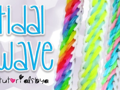 NEW Tidal Wave Rainbow Loom Bracelet Tutorial | How To