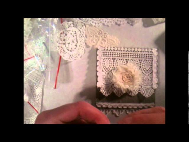 Part 2 shabby chic no sew pouch tutorial using fabri tac glue