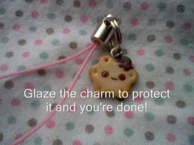 Polymer Clay: Kawaii Biscuit Charm Tutorial