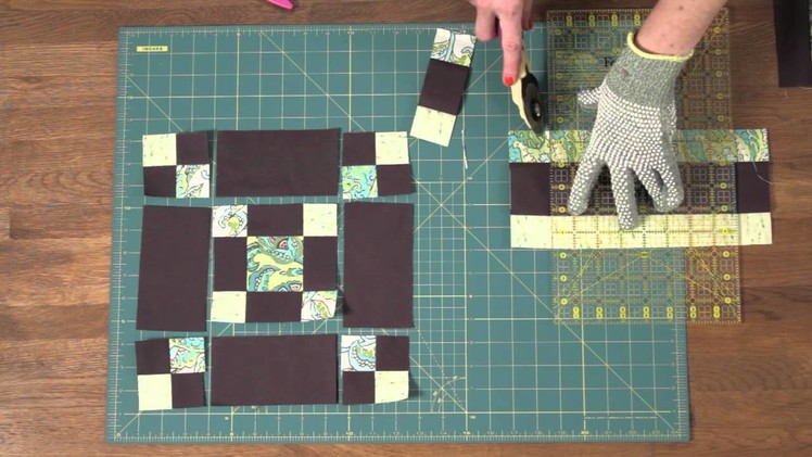 Quilty: How to make a Chain Quilt Block