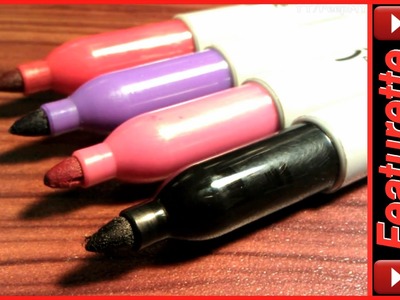Sharpie Pens & Permanent Paint Markers in Fine Point Colors Like Black & Red For Fabric or Paper