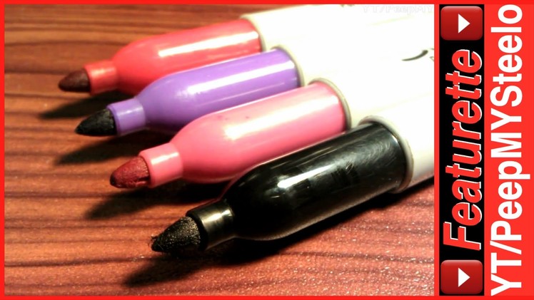 Sharpie Pens & Permanent Paint Markers in Fine Point Colors Like Black & Red For Fabric or Paper