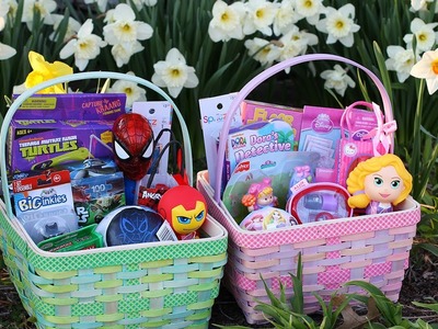 Shopping Target Clearance for Affordable Easter Baskets