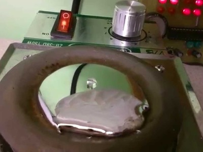 Solder Pot and Isopropyl Alcohol on molten solder