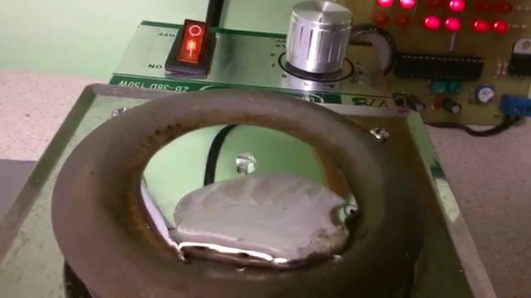 Solder Pot and Isopropyl Alcohol on molten solder