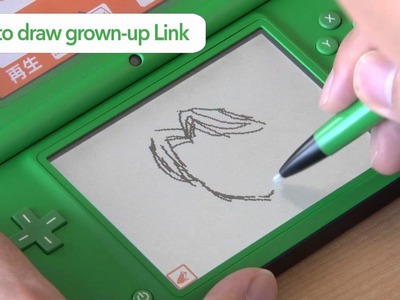 The Legend of Zelda - How To Draw Link Sample