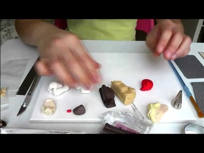 Tiny Hands Mini Food Tutorial: Miniature Polymer Clay Brownie Sundae Tutorial