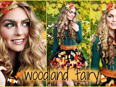 Woodland Forest Fairy Makeup, Hair Tutorial and D.I.Y Costume Idea! - Jackie Wyers