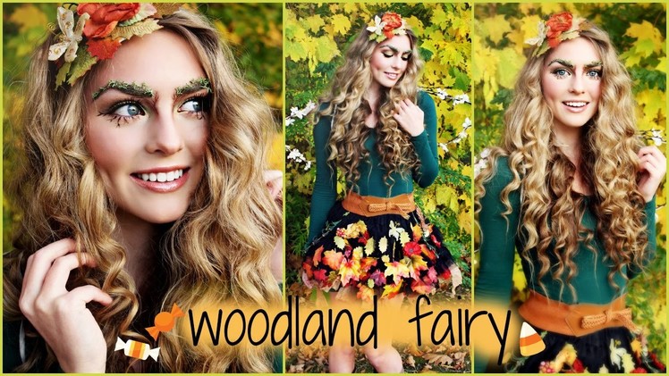 Woodland Forest Fairy Makeup, Hair Tutorial and D.I.Y Costume Idea! - Jackie Wyers