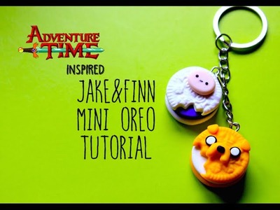 Adventure Time Inspired Jake&Finn Polymer Clay Mini Oreo Tutorial | Pasteldaisy