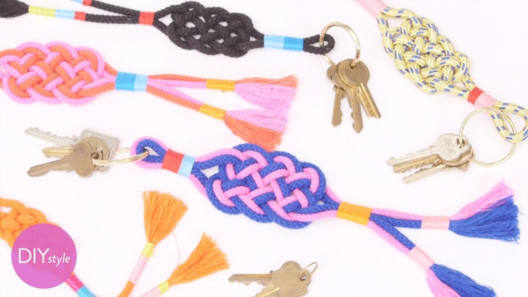 Box Knot Keychain Craft - DIY Style with Erin Furey - Martha Stewart