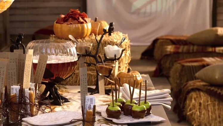 Celebrate in Spooky Style with a Barn Cinema Halloween Party | Pottery Barn
