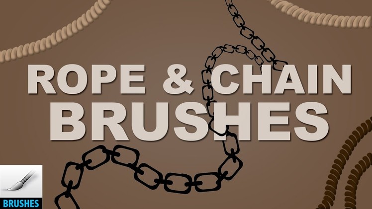 Create Rope and Chain Brushes — Photoshop Tutorial