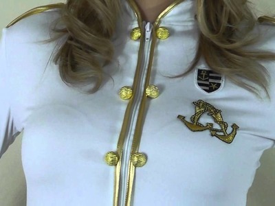 Cute Sexy Pin Up Sailor Girl Shipmate Halloween Costume 2001 from ilovesexy.com