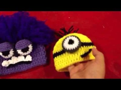 Despicable me minion beanies