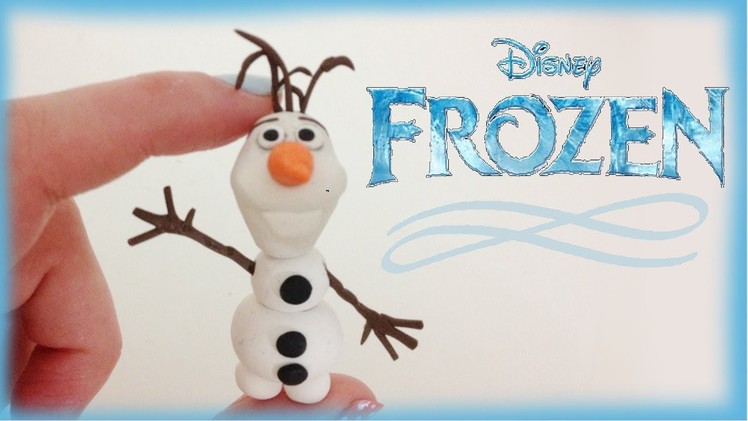 Disney Frozen Olaf Polymer Clay Tutorial
