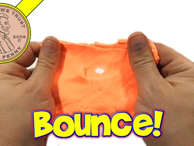 Dollar Store Bouncing Putty - Neon Blue & Orange Colors