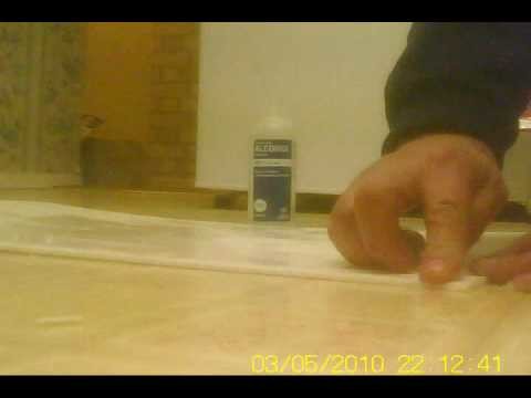 Dollar store Foam board paper removal