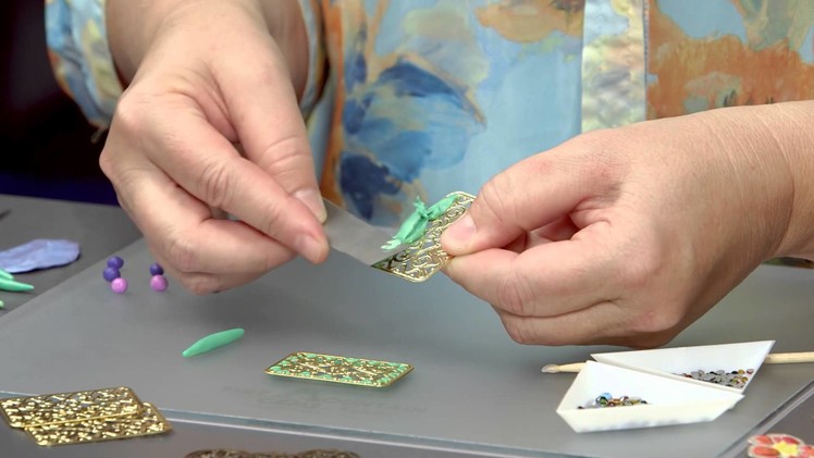Filling Filigree with Polymer Clay