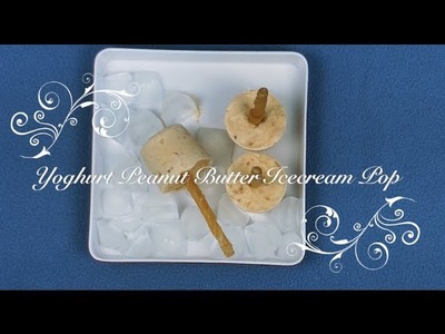 FROZEN Yoghurt Peanut Butter Icecream Pops - DIY Dog Food - a tutorial by Cooking For Dogs