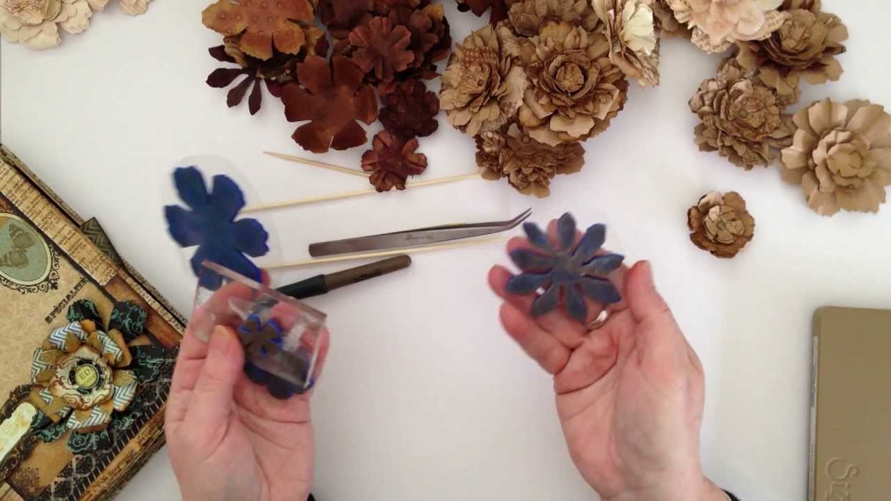 How I make my super simple Paper Flowers