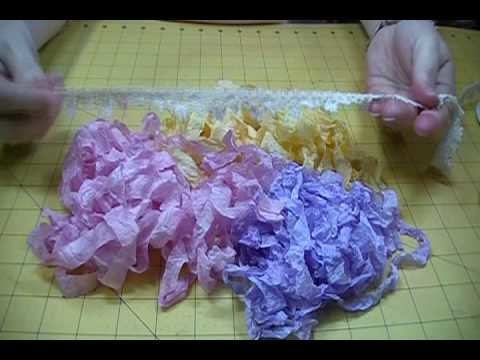 How to Dye and Crinkle Seam Binding
