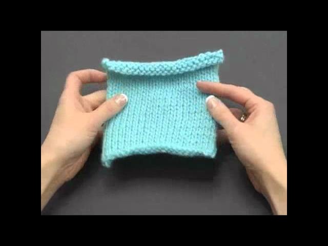 How to Knook: Stockinette Stitch (Left Handed)