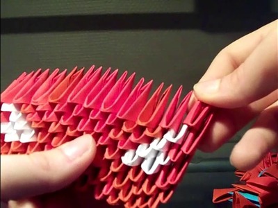 How to make a 3d origami car