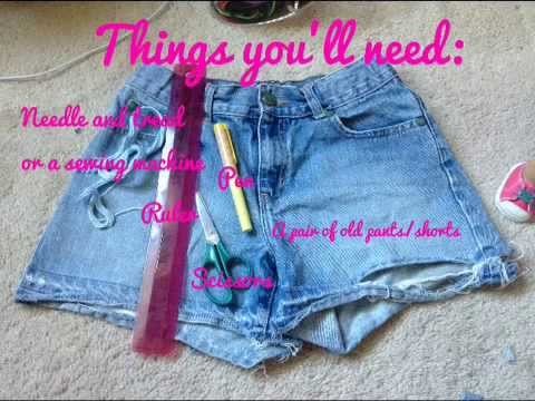 How to make a jean jacket vest for you american girl dolls!