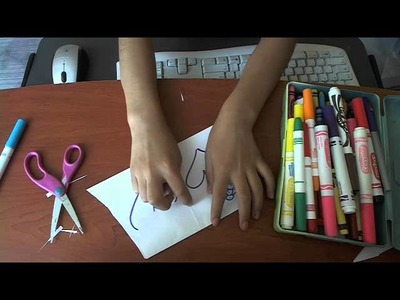 How to make a paper purse