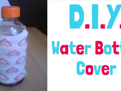 How to make a water bottle cover! ☔️ | Funda para una Botella de Agua