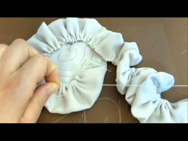 How To Make  Fabric Flowers -  A Big Flower