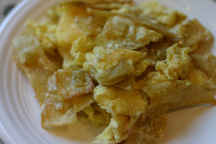 How To Make Migas - Mexican Eggs and Tortillas by Rockin Robin