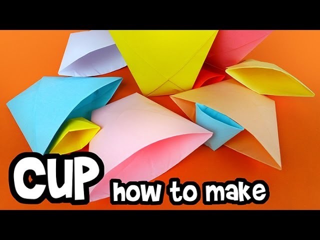 How to make - Paper Cup