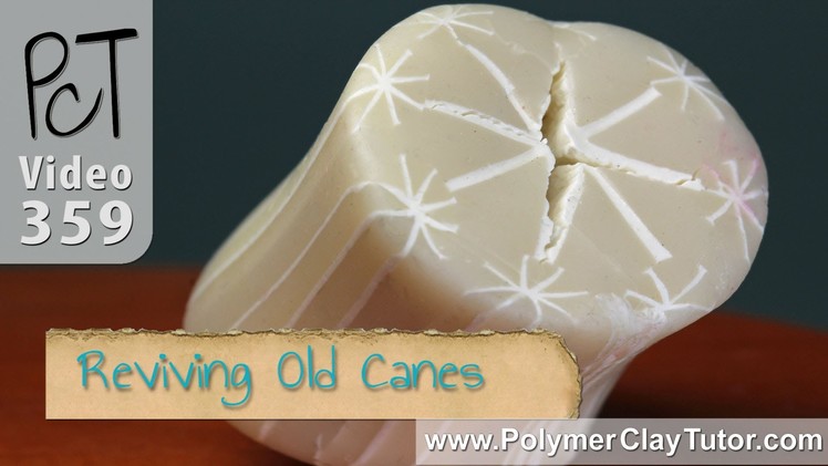 How To Revive Old Polymer Clay Canes